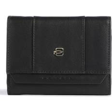 Piquadro Circle RFID Protection Leather Wallet - Black