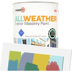 Paint Zinsser AllWeather Exterior Pliolite Based RAL 7035 Grey 5L