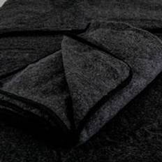 Wool Blankets Canora Grey Natural Merino Wool 220x200 Blankets Black
