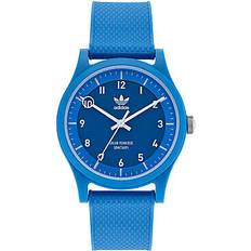 adidas Originals Analog blå urtavla herrklocka-AOST22042, Blå Tourbillon