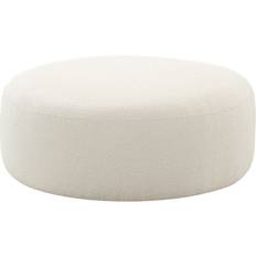 TOV Furniture Broohah Boucle Ottoman Cream