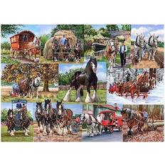 Wood Classic Jigsaw Puzzles The House of Puzzles 1000 Piece Jigsaw Heavy Mob NEW JULY 2023