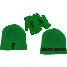 Clothing Billie Eilish Blohsh Logo Hat and glove set Green One