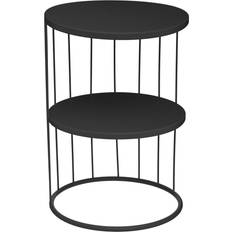 Rond Tables Basses Atmosphera D'appoint Double Niveau D 36 x H 52 cm Table Basse