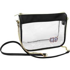 Transparent Duffel Bags & Sport Bags Logo Brands New York Mets Hype Stadium Crossbody Clear Bag