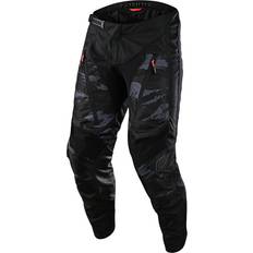 Motorcycle Equipment Troy Lee Designs Scout GP Brushed Camo Motocross Pants, black-grey, 38, black-grey