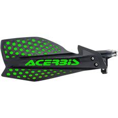 Zwart Motorfiets handbeschermers Acerbis X-Ultimate, handguards kleur: zwart/groen