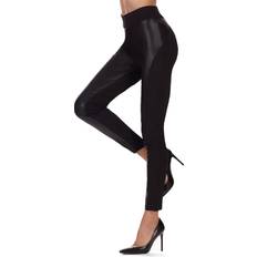 Leather Leggings MeMoi Marea Chic Faux Leather Cotton Blend Fashion Leggings