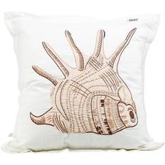 Mod Lifestyles Conch Embroidery Complete Decoration Pillows White (50.8x50.8cm)