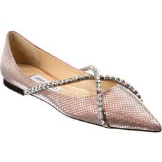 Jimmy Choo Pink Ballerinas Jimmy Choo Flat shoes BALLET PINK/CRYSTAL