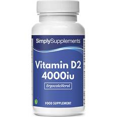Simply Supplements Vitamin D2 4000iu 360 Tablets
