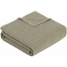 Uni Structure Blanket Green Charlotte 140x200 cm