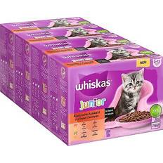 Whiskas junior katzennassfutter katzenfutter klassische auswahl 12x85g