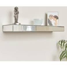 Silver Wall Shelves Melody Maison Mirrored Floating Wall Shelf