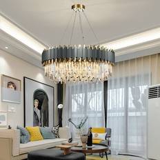 Fairmont Park 2221-100 Dark Carbon Postmodern Pendant Lamp