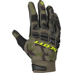 Motorcycle Equipment Scott X-Plore Pro Camo, Handschuhe Grün/Schwarz/Gelb