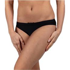 XL Bikiniunderdeler Sport Bikini Bottom Solid Black Female