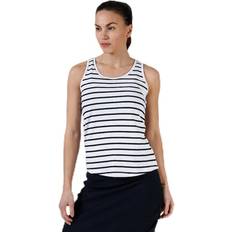 Lino - Mujer Camisetas de tirantes Marine Taranto Tank Top Blue/White Female