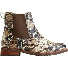 Mehrfarbig Chelsea Boots Ariat Women's Wexford Chelsea Boots in Snake Width, 7.5, Snake