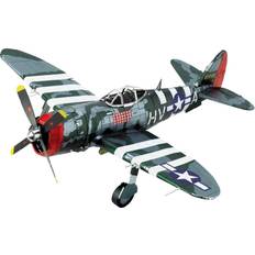 Scale Models & Model Kits Metal Earth P-47 Thunderbolt 3D Model Kit Fascinations