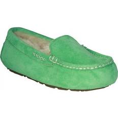 Nubuck Slippers Old Friend Old Friend Women's Bella Moccasin, Lime