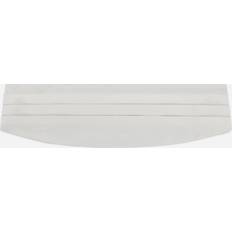 Dolce & Gabbana Man Riemen Dolce & Gabbana Silk Satin Cummerbund White Silk