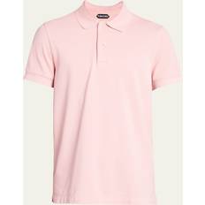 Tom Ford Men's Cotton Pique Polo Shirt MAGENTA 44 US