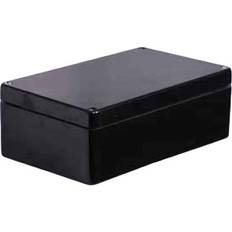 RS Pro Black Glass Fibre Junction Box IP66