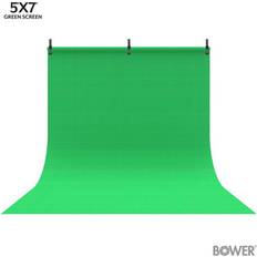 Bower Green Screen Fabric Backdrop for Streaming Gaming Broadcasting and More