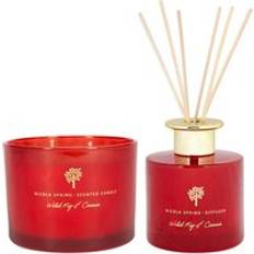 Nicola Spring & Reed Diffuser Set 350g Wild Fig Scented Candle