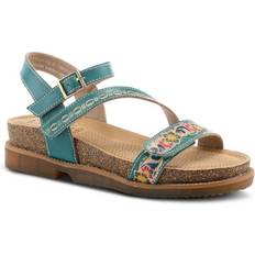 Mujer - Turquesa Sandalias Dialog Platform Sandals