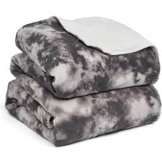 Orange Blankets Dreamscene Tie Dye Soft Fleece Blankets Orange