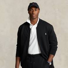 Men - Polo Outerwear Polo Ralph Lauren Double-Knit Bomber Jacket in Black Tall