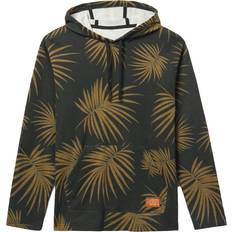 Herr - Svarta Capes & Ponchos Hurley Men's Modern Surf Poncho Long Sleeve Hoodie