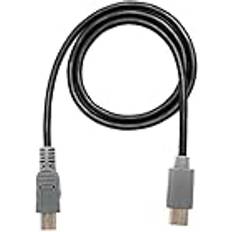 System-S USB 3.1 Cable Type C Male to 2.0 Micro B Male OTG Adapter Black