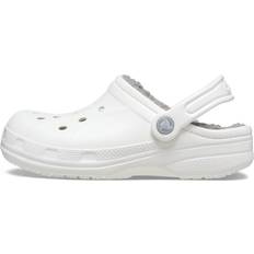 Crocs Unisex barn Ralen fodrad Clog K, Vit ljusgrå