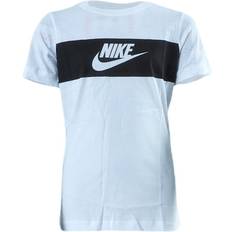 NIKE T-shirts Nike Chest Panel Tee Junior - White