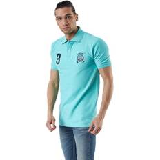 Turquoise Polo Shirts Vinson Polo Club Kenso Camiseta de Manga Corta - Turquesa