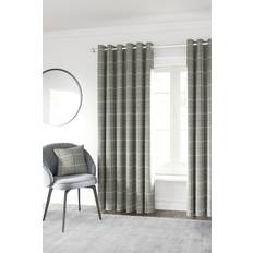 Checkered Curtains & Accessories Helena Springfield 'Harper' Woven Lined