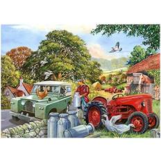 Jigsaw Puzzles The House of Puzzles Big 500 Piece Jigsaw Bob and His Dog Finavon Collection