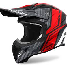 Motorcycle Equipment Airoh Aviator Ace Proud Red Matt Offroad Helmet