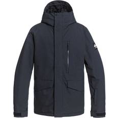 Clothing Quiksilver Mission Solid Jacket Black Man