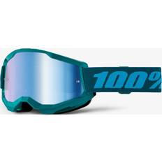 100% Gafas de Cross Strata Azules