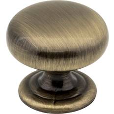 Building Materials Elements 2980 Florence 1-1/4 Inch Mushroom Cabinet Knob Brushed Cabinet Hardware Knobs Mushroom 1