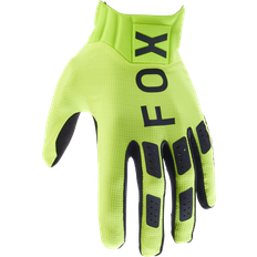 Fox Flexair Motocross Gloves - Black Yellow