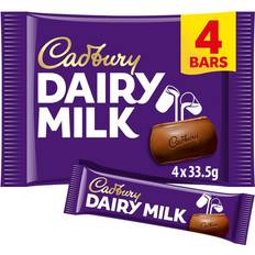 Cadbury Dairy Milk Chocolate Bar 134g 4pcs