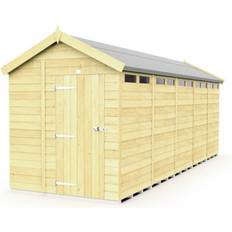 Outbuildings Diy Sheds 6X20 Apex Security Shed (Building Area )