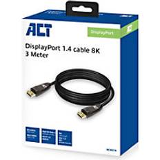 ACT DisplayPort 1.4 cable DISPLAYPORT 1.4 3m