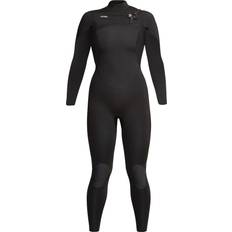 Comp 4/3mm Chest Zip Womens Wetsuit 2024 Black Tall tag 8T O'Neill Rip Curl