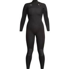 Xcel Comp 4/3mm Chest Zip Womens Wetsuit 2024 Black Tall tag 8T O'Neill Rip Curl